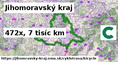 Jihomoravský kraj Cyklotrasy bicycle 