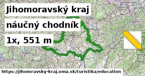 Jihomoravský kraj Turistické trasy náučný chodník 