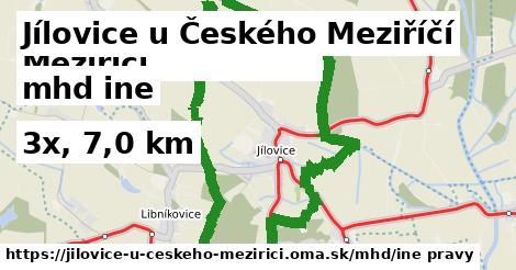 Jílovice u Českého Meziříčí Doprava iná 