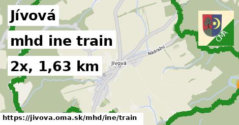 Jívová Doprava iná train