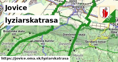 Jovice Lyžiarske trasy  