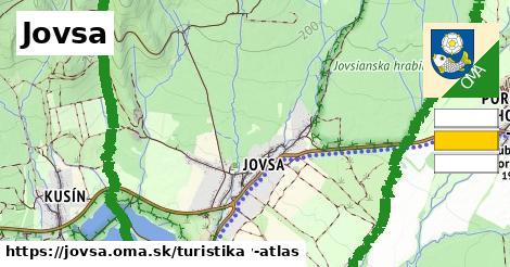 Jovsa Turistické trasy  