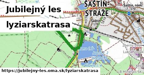 Jubilejný les Lyžiarske trasy  