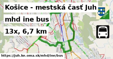 Košice - mestská časť Juh Doprava iná bus