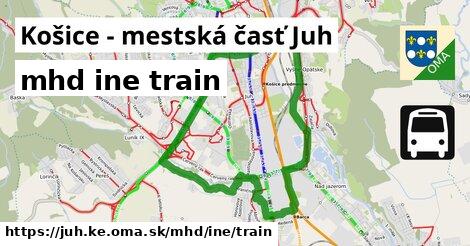 Košice - mestská časť Juh Doprava iná train