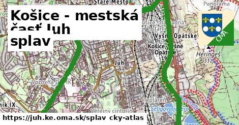 Košice - mestská časť Juh Splav  