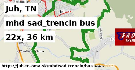 Juh, TN Doprava sad-trencin bus