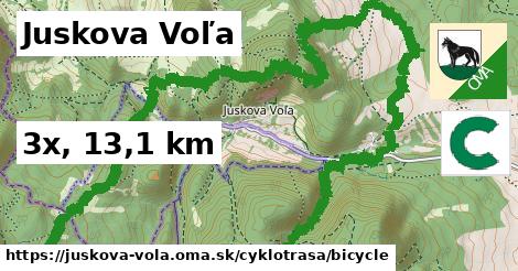 Juskova Voľa Cyklotrasy bicycle 