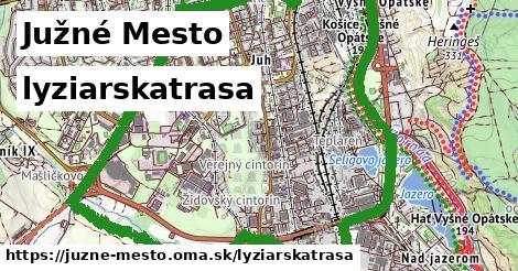 Južné Mesto Lyžiarske trasy  