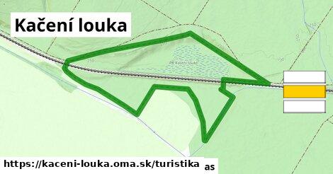 Kačení louka Turistické trasy  