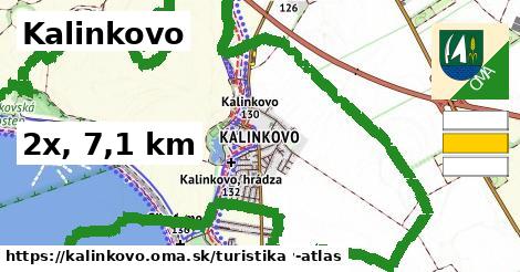 Kalinkovo Turistické trasy  