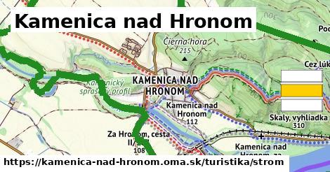 Kamenica nad Hronom Turistické trasy strom 