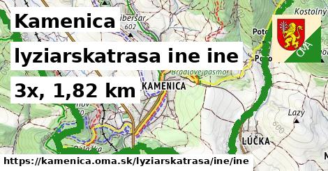 Kamenica Lyžiarske trasy iná iná