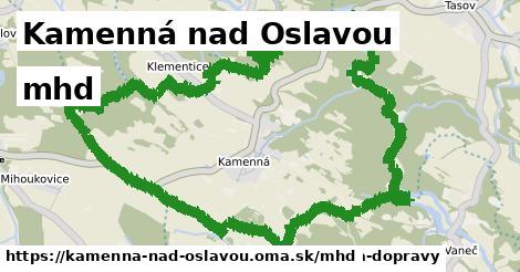 Kamenná nad Oslavou Doprava  