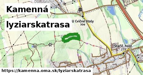 Kamenná Lyžiarske trasy  