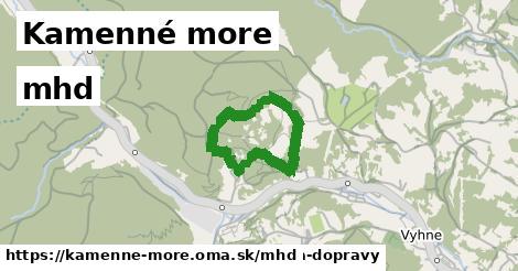 Kamenné more Doprava  