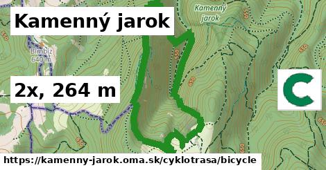 Kamenný jarok Cyklotrasy bicycle 