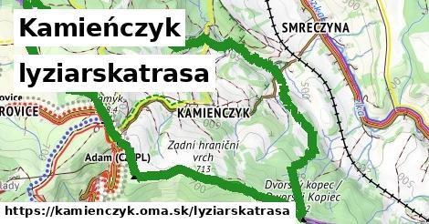 Kamieńczyk Lyžiarske trasy  