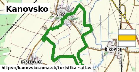 Kanovsko Turistické trasy  
