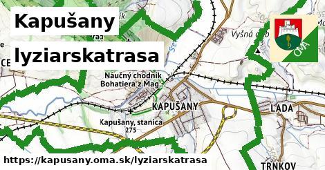 Kapušany Lyžiarske trasy  