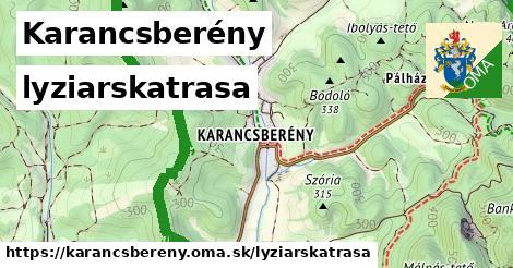 Karancsberény Lyžiarske trasy  