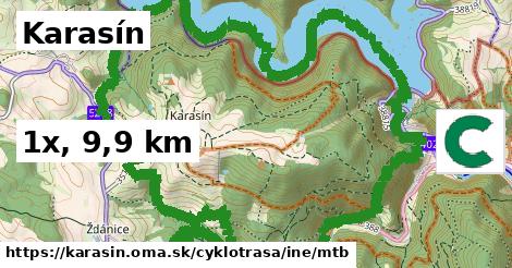 Karasín Cyklotrasy iná mtb