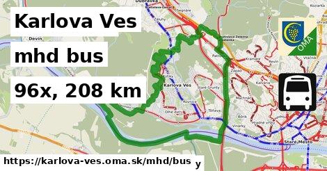 Karlova Ves Doprava bus 
