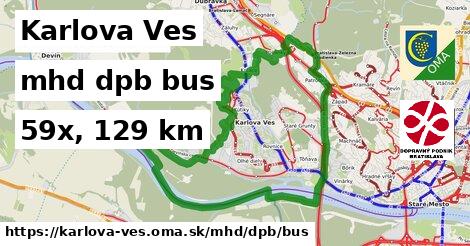 Karlova Ves Doprava dpb bus