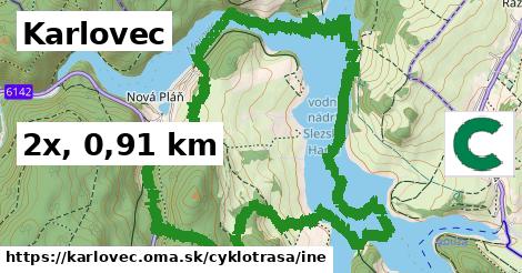 Karlovec Cyklotrasy iná 