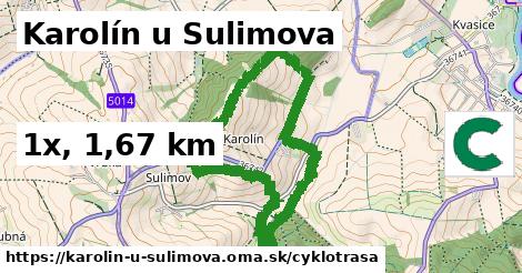 Karolín u Sulimova Cyklotrasy  