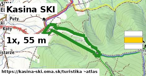 Kasina SKI Turistické trasy  