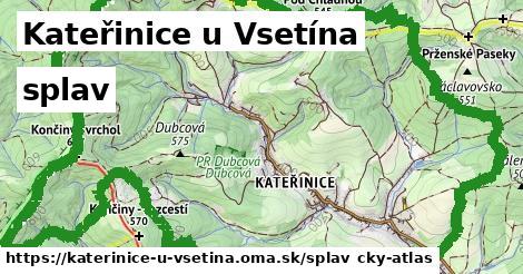 Kateřinice u Vsetína Splav  