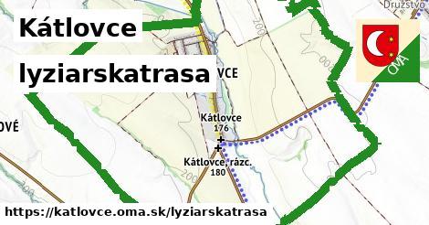 Kátlovce Lyžiarske trasy  