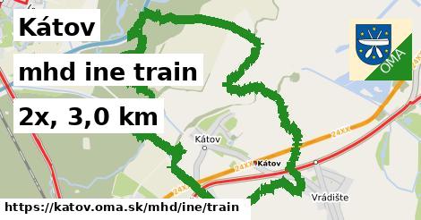 Kátov Doprava iná train