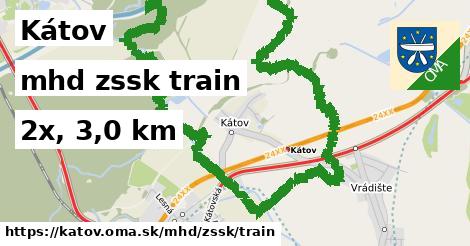 Kátov Doprava zssk train