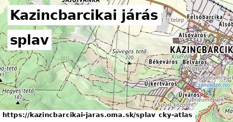 Kazincbarcikai járás Splav  