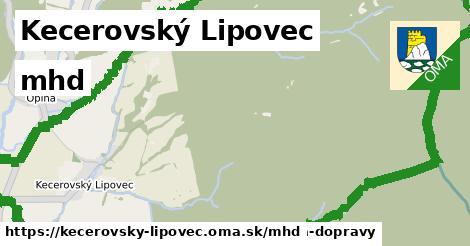 Kecerovský Lipovec Doprava  
