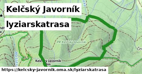 Kelčský Javorník Lyžiarske trasy  