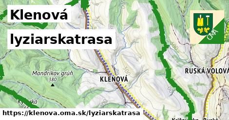 Klenová Lyžiarske trasy  