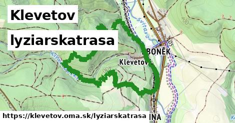 Klevetov Lyžiarske trasy  