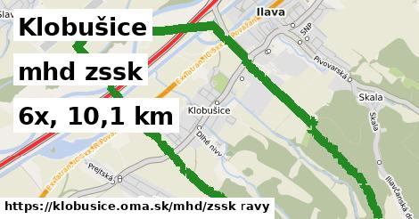 Klobušice Doprava zssk 