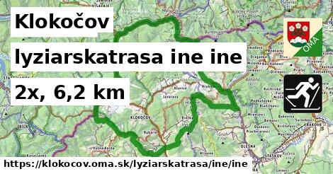 Klokočov Lyžiarske trasy iná iná