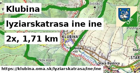 Klubina Lyžiarske trasy iná iná