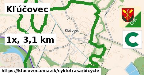 Kľúčovec Cyklotrasy bicycle 