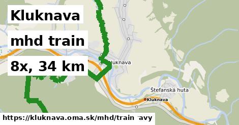 Kluknava Doprava train 