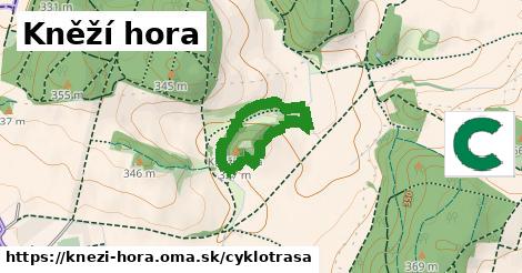 Kněží hora Cyklotrasy  