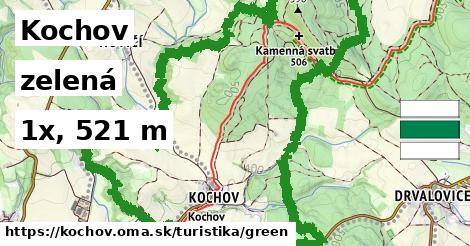 Kochov Turistické trasy zelená 