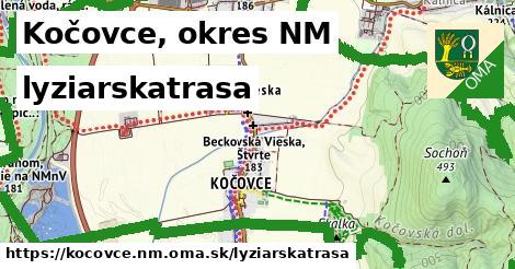 Kočovce, okres NM Lyžiarske trasy  