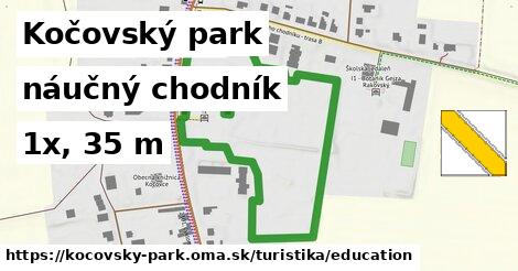 Kočovský park Turistické trasy náučný chodník 