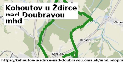 Kohoutov u Ždírce nad Doubravou Doprava  
